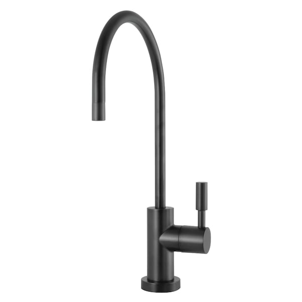 Concord Reverse Osmosis System Filtration Water Air Gap Faucet, Black